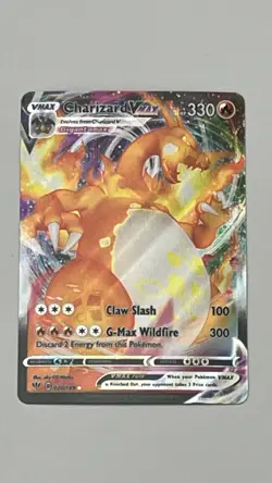 Pokemon TCG Charizard VMAX Darkness Ablaze Rare Holo Card 20/189 - Image 1