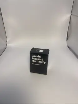 Cards Against Humanity (3rd) Expansion Expansion Pack 112 Cards Used Open Box - Image 1
