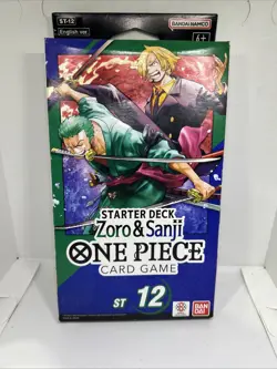 One Piece Card Game - Zoro And Sanji - ST12 Starter Deck English New Sealed! - Image 1