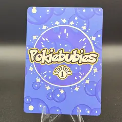 Mewie 79 - Pokiebubies V1 1st Edition - Chef Ken Lee - Fan Art/Non-TCG Card - Image 2