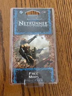FFG Android Netrunner LCG Data Pack - Unopened - Free Mars. - Image 1