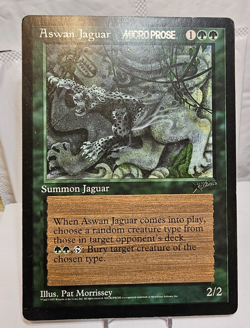 Aswan Jaguar Oversized Jumbo Promo MTG OS15 - Image 1