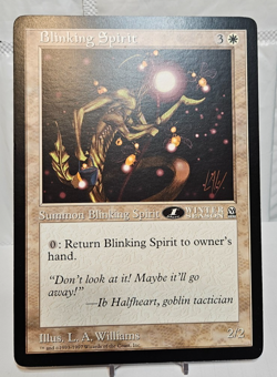 Blinking Spirit 1st Place Arena Winter Season Oversized Jumbo Promo MTG OS28 - Image 1