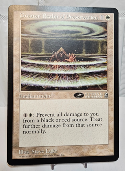 Greater Realm of Preservation 2nd Spring Season Oversized Jumbo Promo MTG OS29 - Image 1