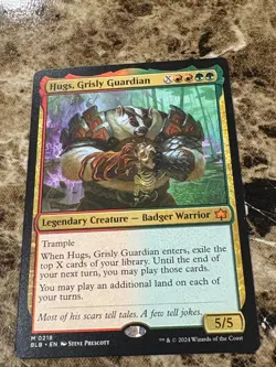 HUGS, GRISLY GUARDIAN Magic MTG Bloomburrow - Image 1