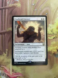 Daybreak Coronet NM, English MTG Commander: Wilds of Eldraine - Image 1