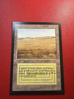 Magic the Gathering - Savannah - Dual Land - Collectors Edition - LP VINTAGE - Image 1