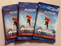 (x3) Magic: The Gathering - Avatar: The Last Airbender - Play Booster Pack - MTG - Image 1