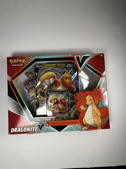 Pokemon TCG Dragonite v Collection Box new FACTORY SEALED - Image 1