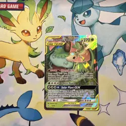 Pokemon TCG - Venusaur and Snivy GX 1/236 - Tag Team - Cosmic Eclipse NM - Image 1