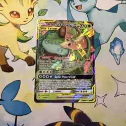 Pokemon TCG - Venusaur and Snivy GX 1/236 - Tag Team - Cosmic Eclipse NM - Image 4