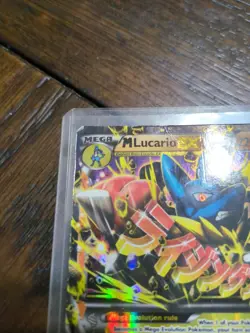 Pokemon TCG Mega Lucario EX 55/111 Holo Rare Furious Fists 2014 - Image 4