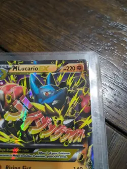 Pokemon TCG Mega Lucario EX 55/111 Holo Rare Furious Fists 2014 - Image 5