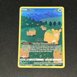 Ditto GG22/GG70 Crown Zenith Full Art Galarian Gallery NM Pokemon - Image 1