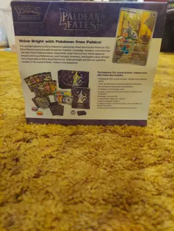 Nintendo Pokemon TCG Scarlet & Violet Paldean Fates Elite Trainer Box - 9 Packs 820650856181 - Image 4