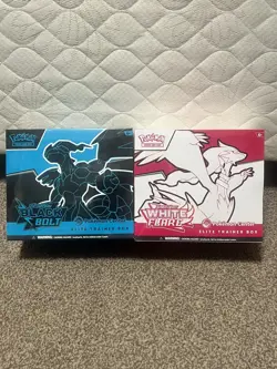 Pokemon Center Black Bolt & White Flare Elite Trainer Box ETB Set - SEALED✅ - Image 1