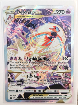 Deoxys VSTAR GG46/GG70 - SWSH Pokemon - Crown Zenith Galarian Gallery - NM/M - Image 1