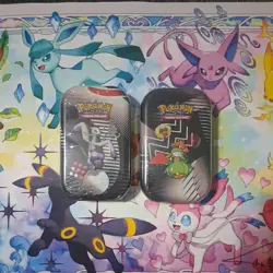Pokemon TCG Black Bolt White Flare Unova Mini Tin Sealed New Scarlet & Violet - Image 1