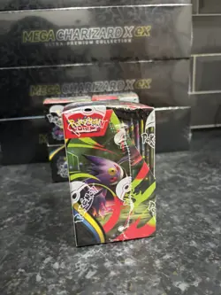 Pokemon TCG Phantasmal Flames Half Booster Box (18) 🔥 SEALED & FAST SHIPPING ✅ - Image 3