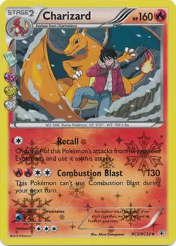 Moderately Played Charizard - RC5/RC32 - Uncommon - Holofoil Pokemon Generations - Image 1