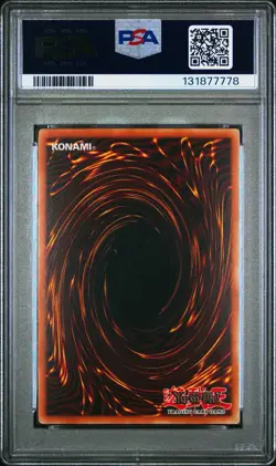 2002 Yu-Gi-Oh! Left Arm/Forbidden One Legend of Blue Eyes LOB Unlim Ultra PSA 9 - Image 2