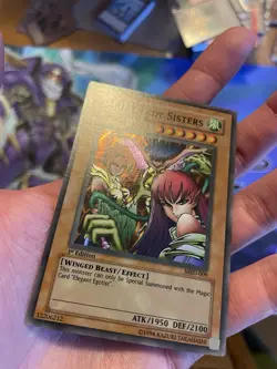 Yu-Gi-Oh Harpie Lady Sisters MRD-009 1st Edition Super Rare LP - Image 4
