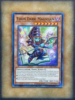 Yugioh Toon Dark Magician LDS1-EN067 Common 1st Ed NM - Image 1