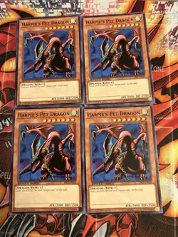 Yu-Gi-Oh! Speed Duel Harpie's Pet Dragon X4 NM - Image 1