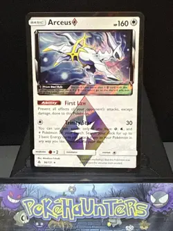 Pokemon Card Arceus Prism Star 96/131 Forbidden Light Ultra Rare Holo Near Mint - Image 1