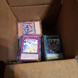 Vintage Lot Of Yugioh Cards Storage Find Lp-dmg Condition 100s Of Cards As Is - Image 1