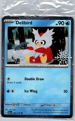 Delibird (Holiday Calendar) 046/193 - Pokemon Card - Sealed - Image 1