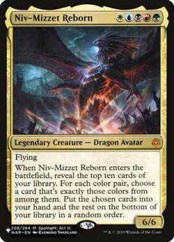 Niv-Mizzet Reborn [The List] Magic MTG - Image 1