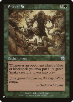 Snake Pit [The List] Magic MTG - Image 1