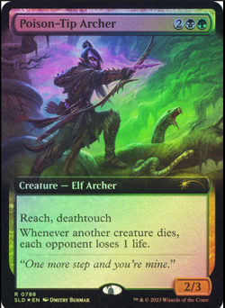 Poison-Tip Archer (Extended Art) Secret Lair Drop Foil #0788 - Image 1