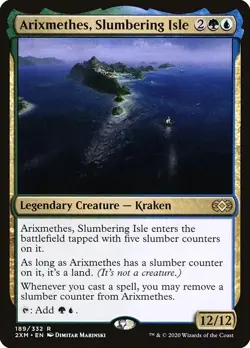 Arixmethes, Slumbering Isle Deck Commander/EDH MTG Magic The Gathering - Image 1