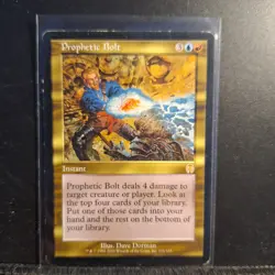 MTG Magic the Gathering Prophetic Bolt (116/148) Apocalypse - Image 1