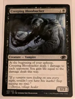 Creeping Bloodsucker Jumpstart 2022 Mtg Uncommon Magic The Gathering - Image 1