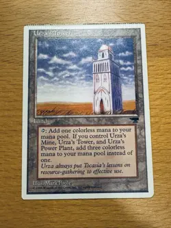 CRIMPED Urza’s Tower Never Played Chronicles Crimp Error MTG Magic FREE SHIPPING - Image 1