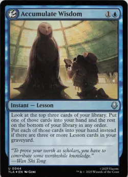 Accumulate Wisdom - FOIL - U Avatar: The Last Airbender 44 - MTG - Image 1