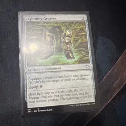 Mtg Lightning Greaves-Commander Adventures in the Forgotten Realms+Bonus Foils - Image 4