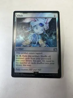 Elixir NM Final Fantasy Foil Magic The Gathering Mtg Near Mint Artifact - Image 1