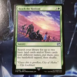 Reach the Horizon - 195 - FINAL FANTASY- Near Mint - MTG Regular - Image 1