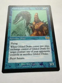 Gilded Drake Magic the Gathering Card Urza's Saga LP - Image 3
