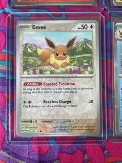 Pokemon Eevee Reverse Holo Jolteon Flareon Vaporeon Holo Prismatic Evolutions - Image 5