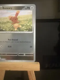 Buneary 083/094 Me02: Phantasmal Flames Reverse Holo NM Pokemon TCG Card - Image 3