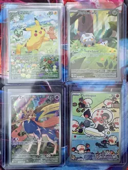 Lot Of 11 Full Art Pokemon Art Rare - Image 3