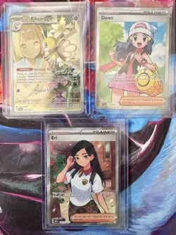 Lot Of 11 Full Art Pokemon Art Rare - Image 5