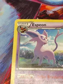 Espeon 48/108 Rare Dark Explorers Pokemon Card HP CREASE - Image 3