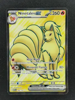Ninetales ex 186 Pokemon 151 Set (MEW) 2023 NM 🔥🔥🔥 - Image 1