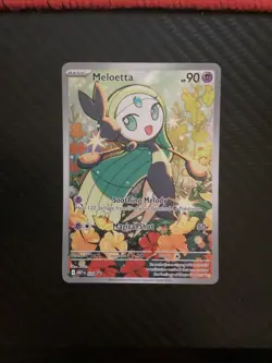 Meloetta MEP 026 - Illustration Rare Black Star Promo - Pokemon TCG - NM - Image 1